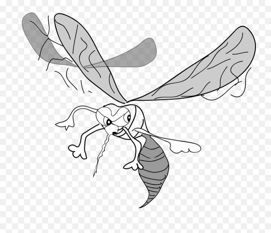 Cartoon Mosquito Png Svg Clip Art For - Mosquito Clip Art Emoji,Mosquito Emoji