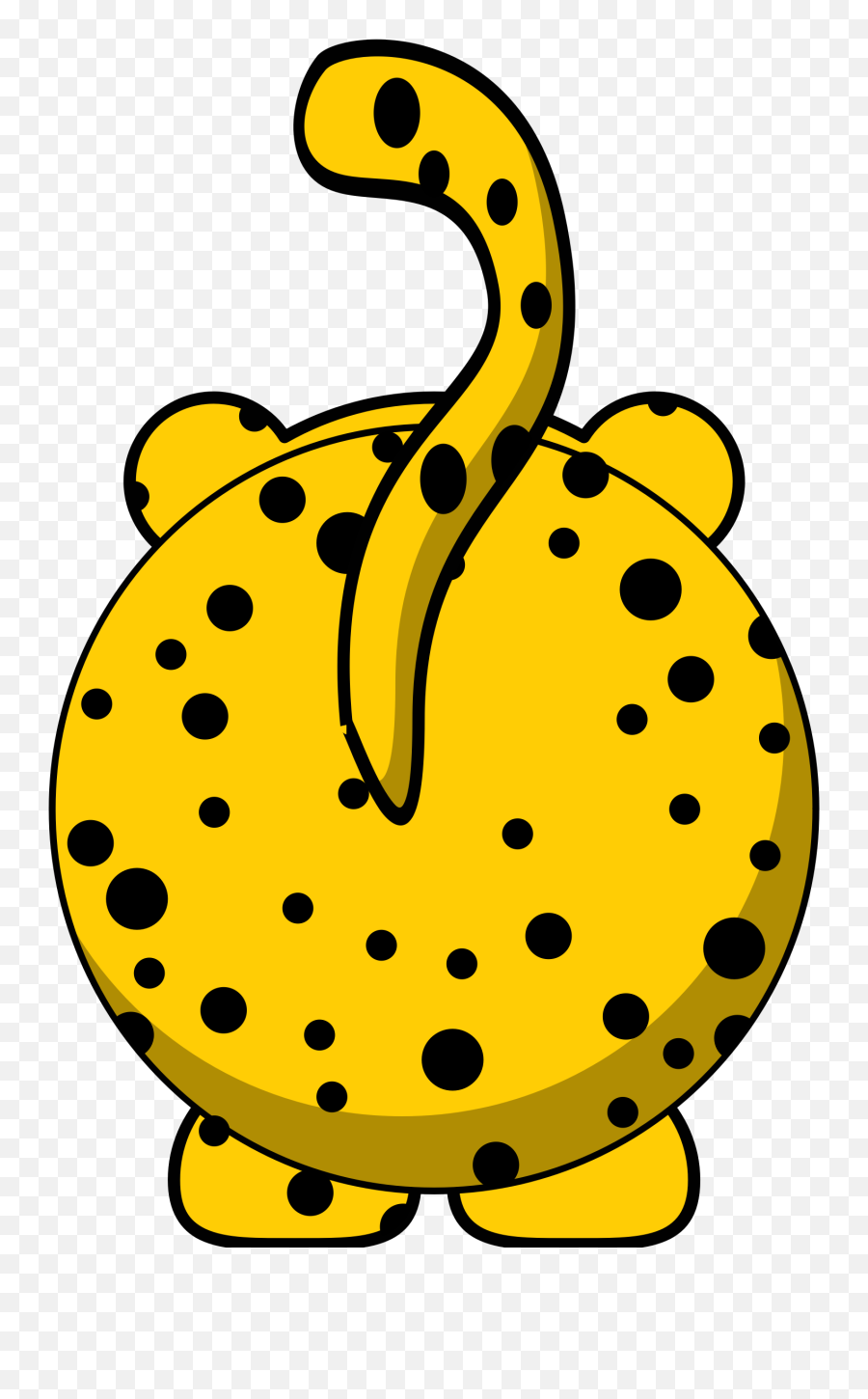 Leopard Clipart Cheetahclip Leopard Cheetahclip Transparent - Back Of Leopard Clipart Emoji,Leopard Emoji