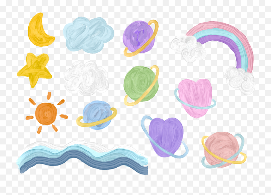 Messy Messyicon Sticker - Soft Emoji,Cute Emoji Stickers