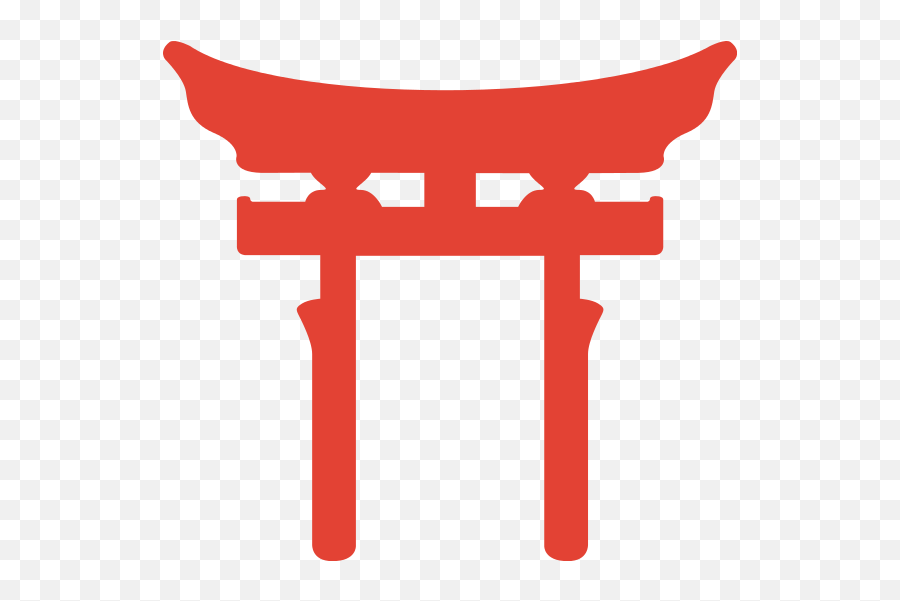 December - Shinto Symbol Emoji,Gate Emoji