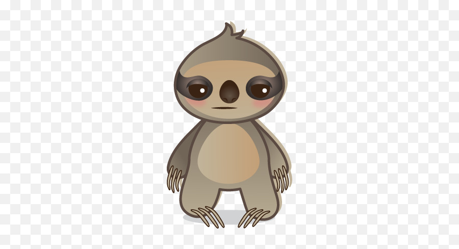 Sloth Emoji - Ugly,Is There A Sloth Emoji