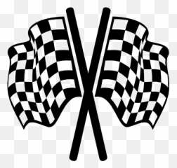 Cool Checkered Racing Flags Sticker - Marathon Continues Flag Drawing Emoji,Race Flag Emoji