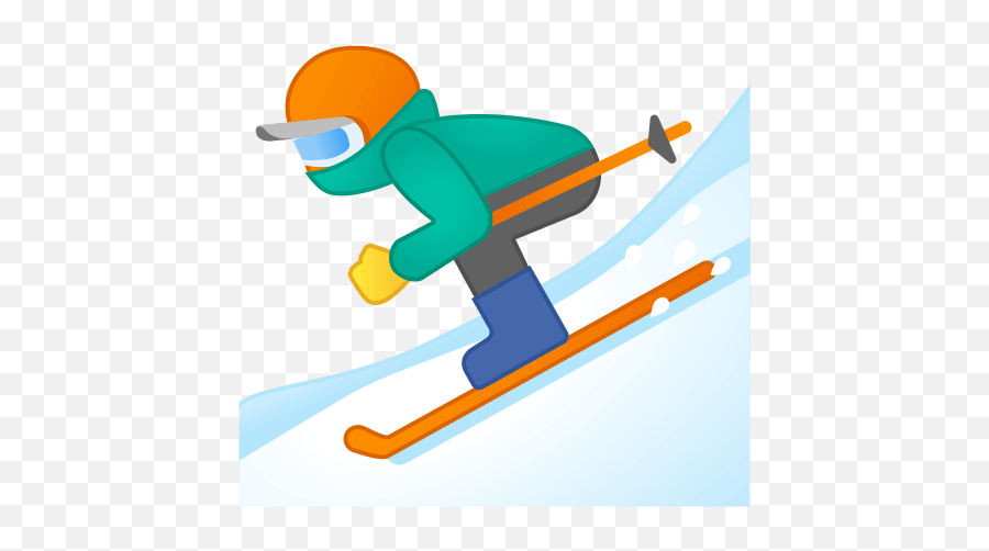 Skier Emoji Meaning With Pictures - Ski Emoticon,Snowboard Emoji