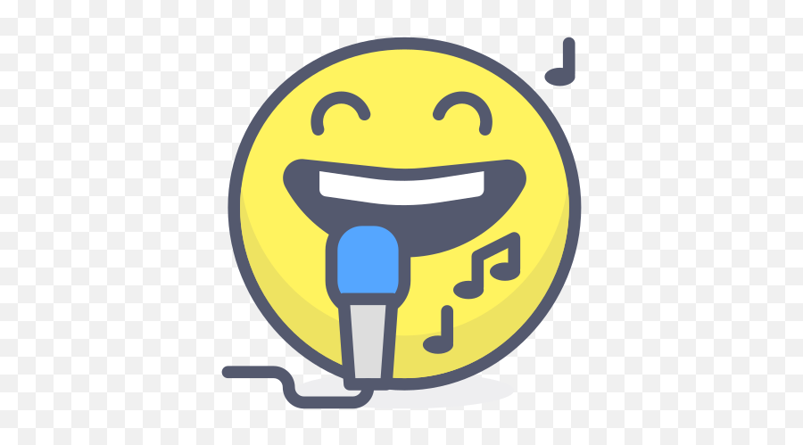 Singer - Vector Graphics Emoji,Singing Emoji
