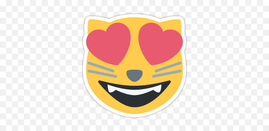 Demuestra Tu Sentir Con El Emoticon Ojos Corazón - Cat Heart Eyes Emoji Discord,Significado De Los Emojis