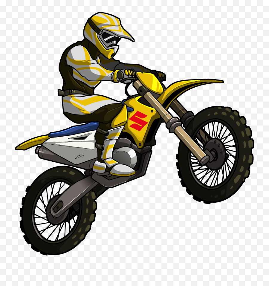 Vector Stunts Moto Transparent Png - Hill Climb Racing Png Emoji,Motocross Emoji