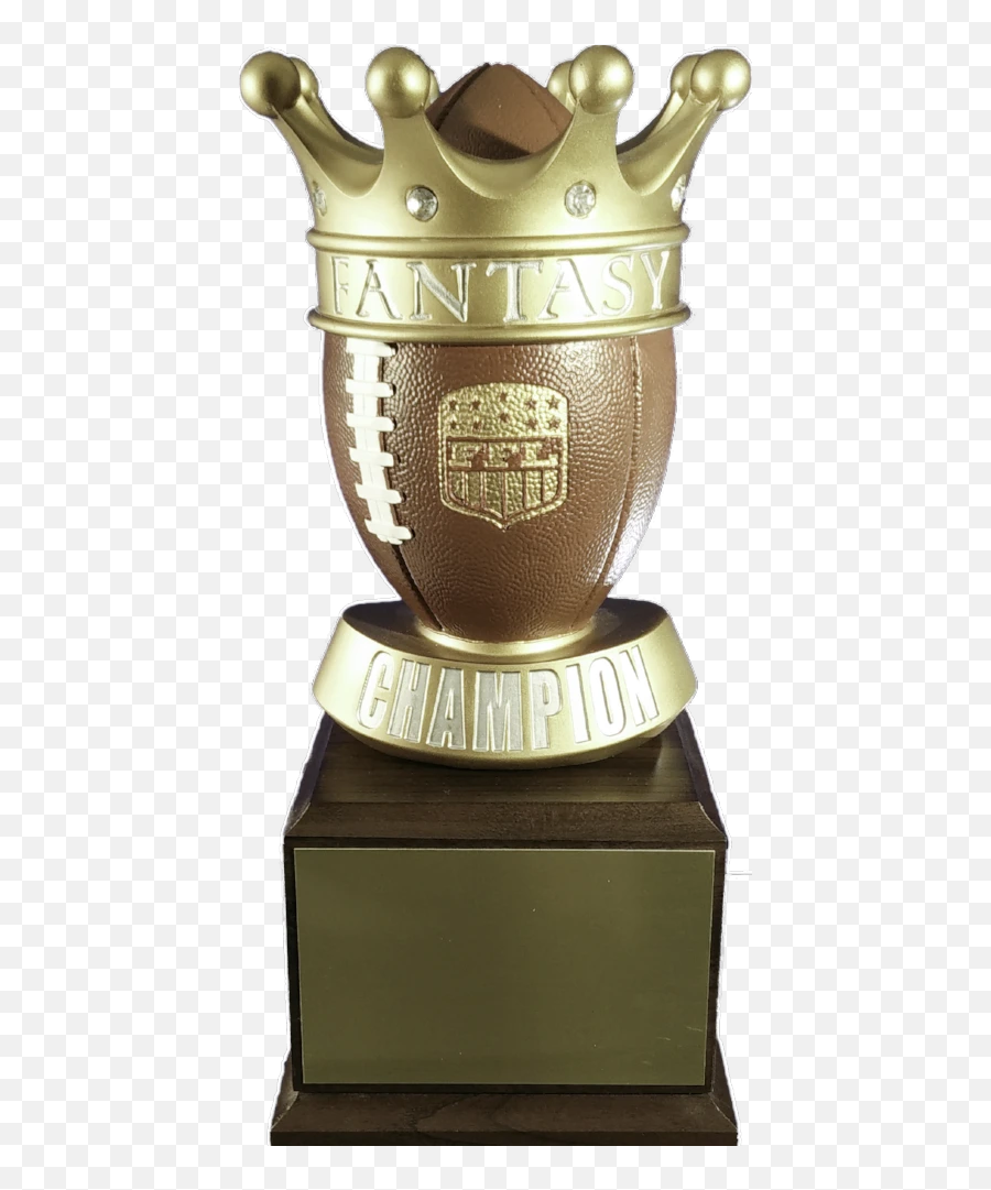 Fantasy Football Crown Small Perpetual - Football Trophy Crown Emoji,Fantasy Football Emoji