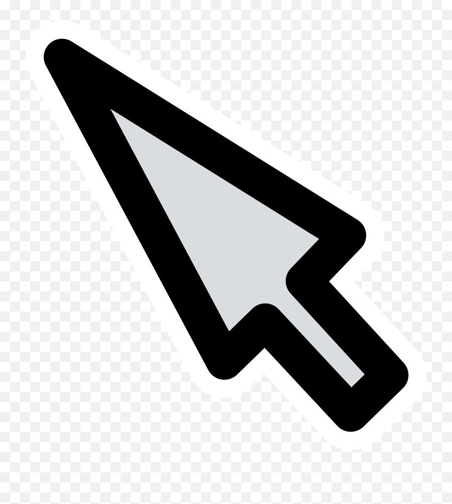 Clipart Freeuse Mouse Pointer Png Files - Cursor Clip Art Emoji,Emoji Cursor