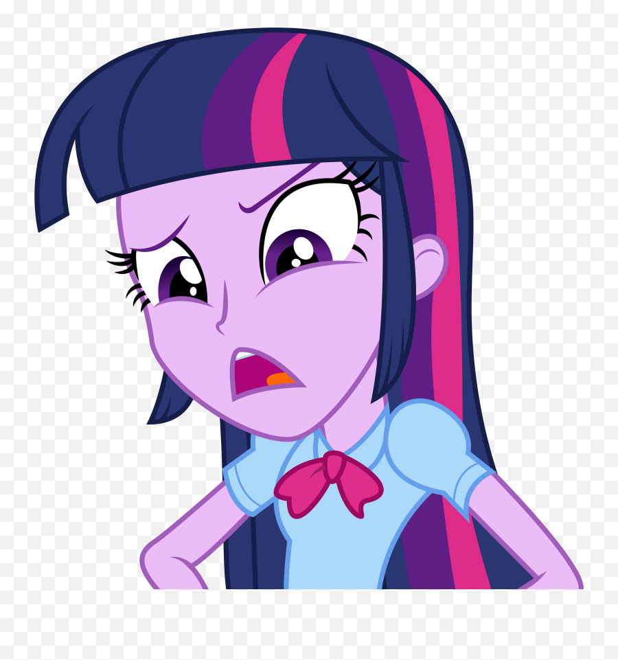 Mlp Eg Twilight Angry Png Image - Equestria Girls Twilight Sparkle Mad Emoji,Gumball Emoji
