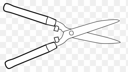 Free Garden Tools Shovel - Hedge Clippers Clipart Emoji