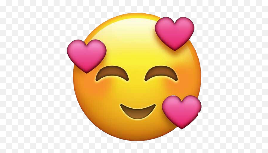 Heart Emoji Yelllow Pink Tumblr Png Transparent Decorat - Transparent Emojis,Heart Emoji Png