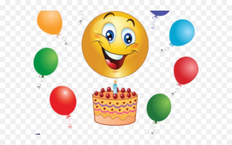 Download Emoji Clipart Celebration - Smiley Happy Birthday Emoji,Celebration Emoji