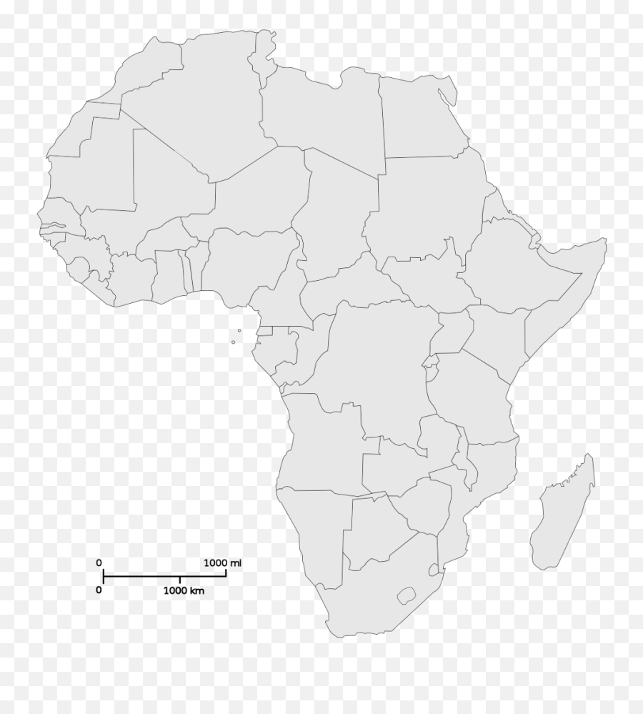Blank Map - Map Of Africa Png Emoji,Emoji Level 63