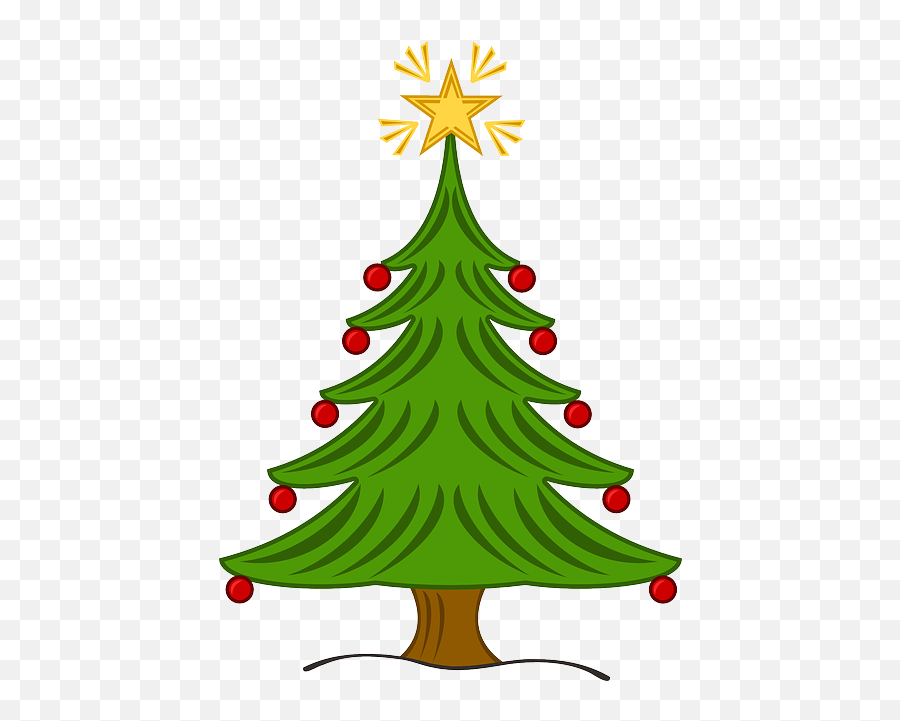 Pixabay - Clip Art Christmas Tree Png Emoji,Christmas Tree Emoji Iphone