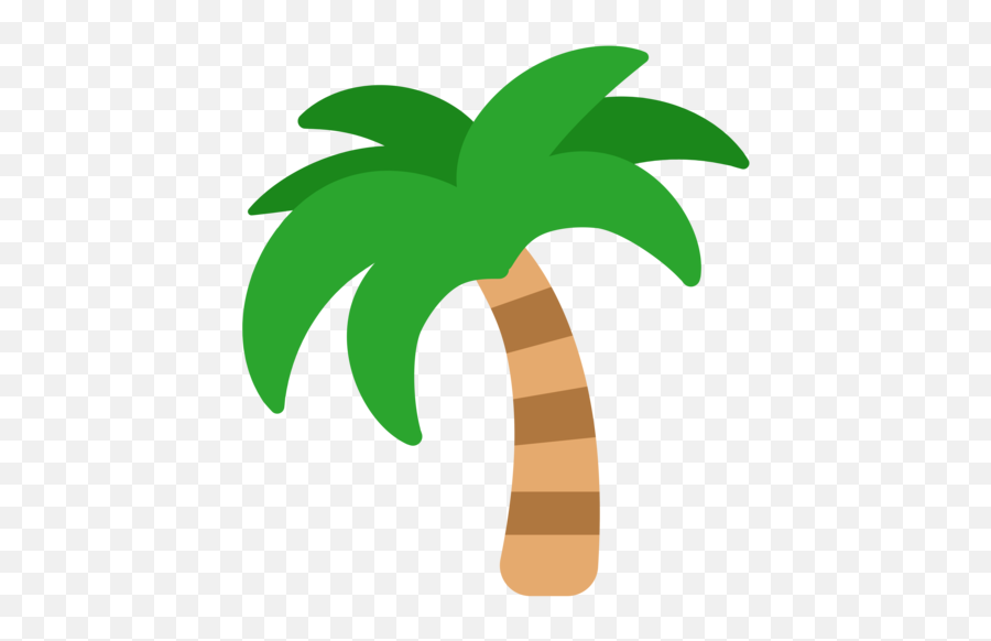 Palm Tree Emoji - Palm Tree Emoji Vector,Palm Tree Emoji