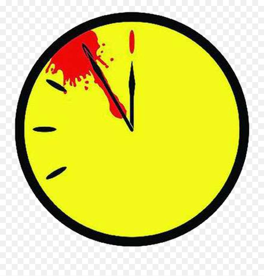 Useless Stuff - Doomsday Clock Watchmen Logo Emoji,Shhh Emoji Copy And Paste