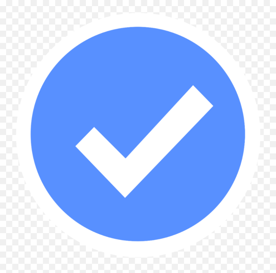 Sticker - Facebook Verified Logo Png Emoji,Verified Logo Emoji