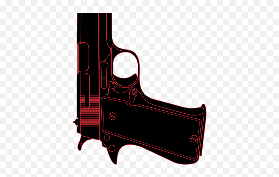 Pistol Clipart Gun Violence Pistol Gun Violence Transparent - Handgun Emoji,Gun Emoji Png