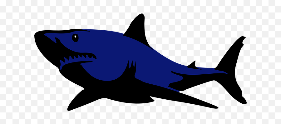 Free Shark Fish Illustrations - Silhouette Shark Vector Logo Emoji,Shark Emoji
