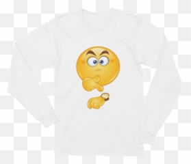 Unisex Respect Time Emoji Long Sleeve - Smiley