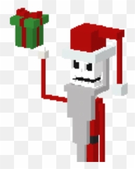 Santa Jack Disney Crossy Road Wikia Fandom - Cartoon Emoji,Pickaxe Emoji