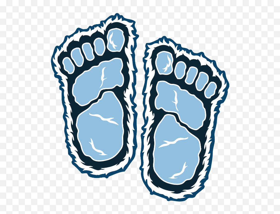 Bigfoot Feet Sasquatch Feet - Yeti Foot Clipart Emoji,Bigfoot Emoji