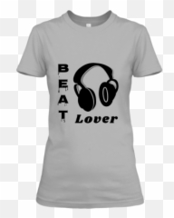 Beat Lover Womens Half Sleeve T - Emoji