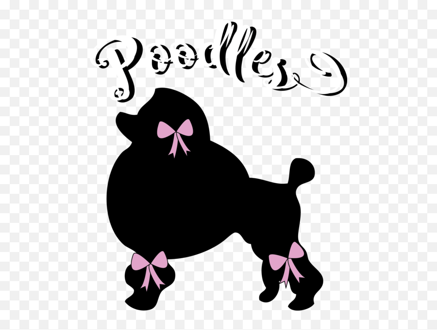 Standard Poodle Puppy Cat - Poodle Png Download 530600 Poodle Emoji,Poodle Emoji