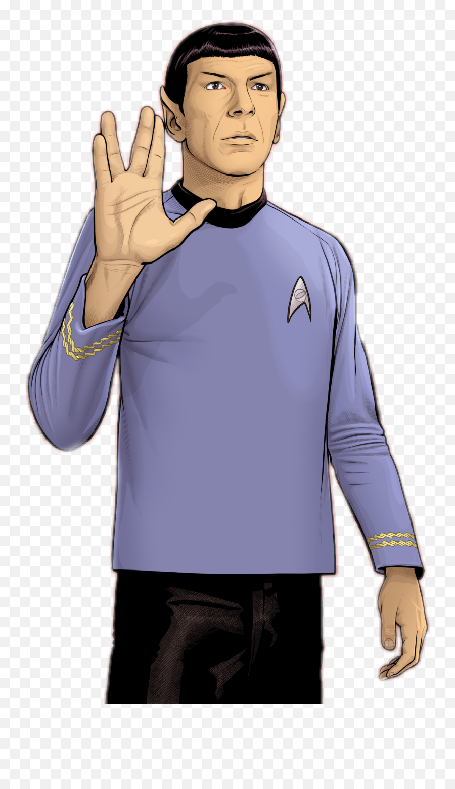 Popular And Trending Spock Stickers On Picsart - Player Emoji,Spock Hand Emoji