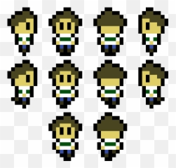 ok wow bye text Pixel Art - Emoji