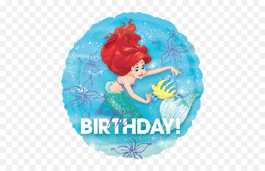 Shop By Characters - Disney Princess Page 3 Affordable Little Mermaid Happy Birthday Balloon Emoji,Little Mermaid Emoji