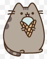 Pusheen Bake - Ice Cream Cat Emoji