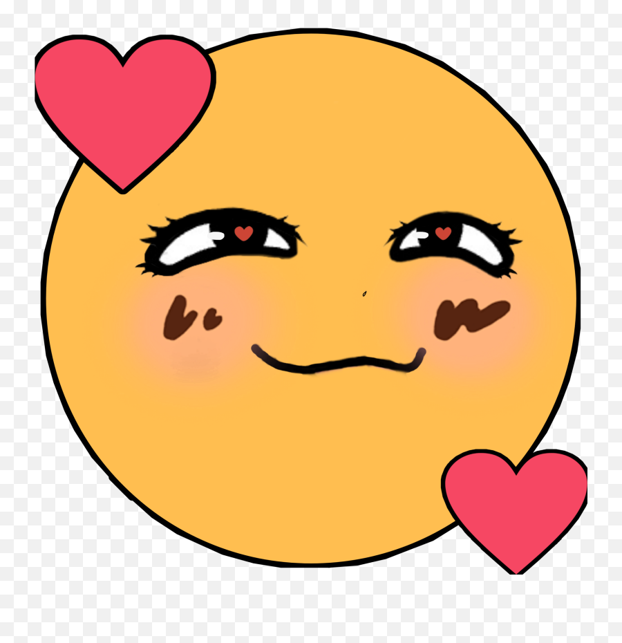 Emoji Smug Sticker - Happy,Smug Emoji