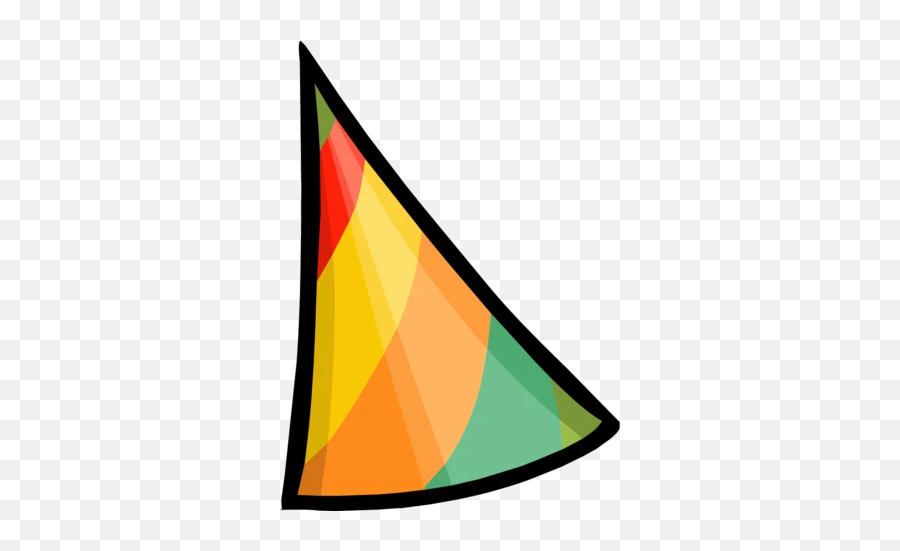 5th Year Party Hat Club Penguin Wiki Fandom - Birthday Hat Clipart Transparent Background Emoji,Celebration Emojis
