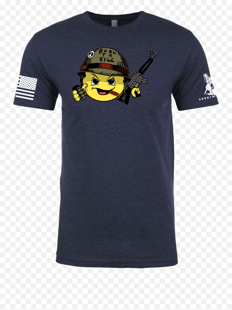 Born To Kill Emoji T - Shirt Kenosha Hat Trick Shirt,Yellow Emoji Shirt