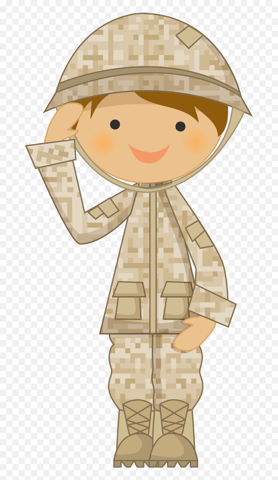 Soldado Minus Emoji,Military Salute Emoji