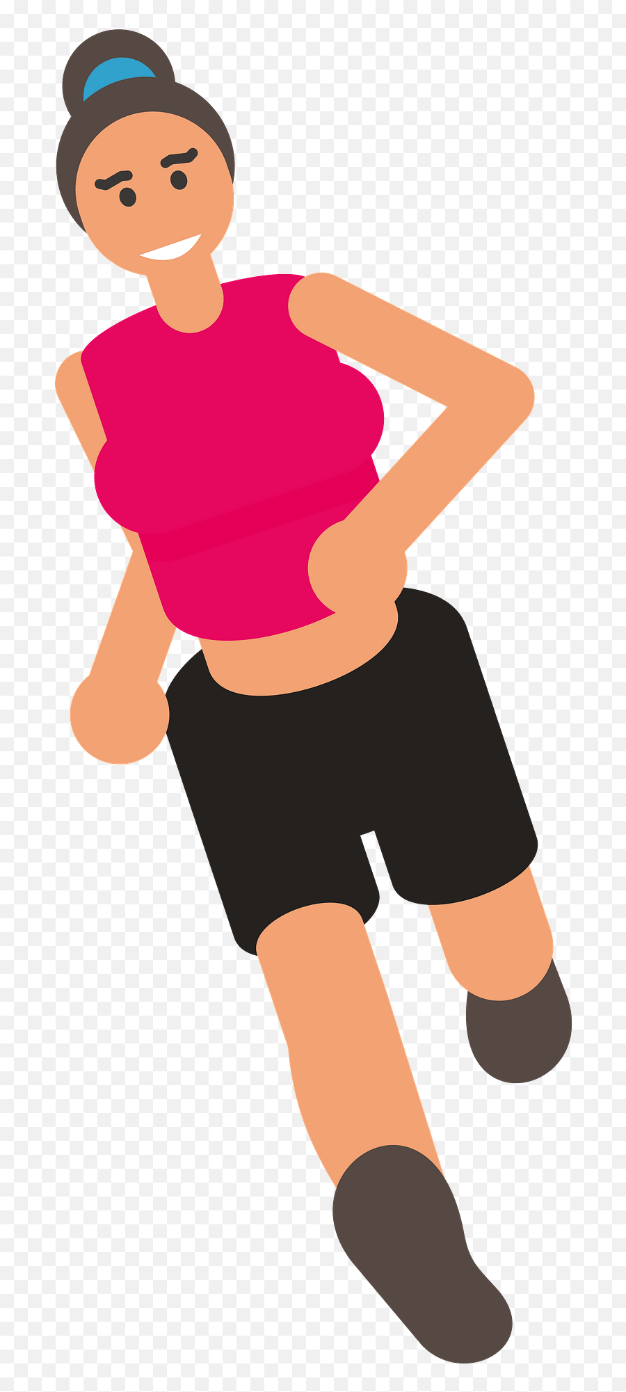 Woman Running Clipart Free Download Transparent Png - For Running Emoji,Treadmill Emoji