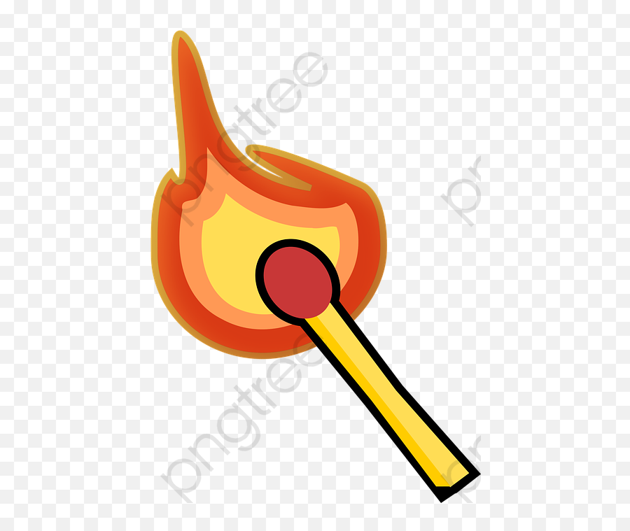 Cartoon Matches Cartoon Clipart Burn - Match Clipart Emoji,Fire Hydrant Emoji