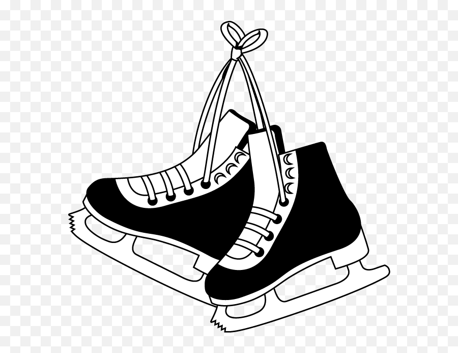 Pictures Of Ice Skating - Ice Skates Clipart Emoji,Ice Skate Emoji