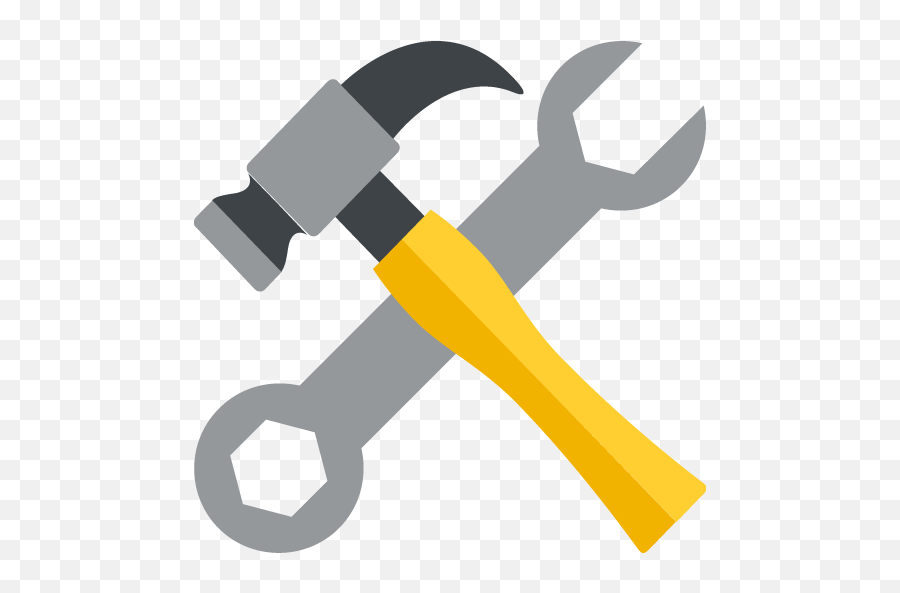 You Seached For Tool Emoji - Hammer And Wrench Emoji Png,Gear Emoji