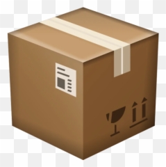 Package Box Emoji - Carton