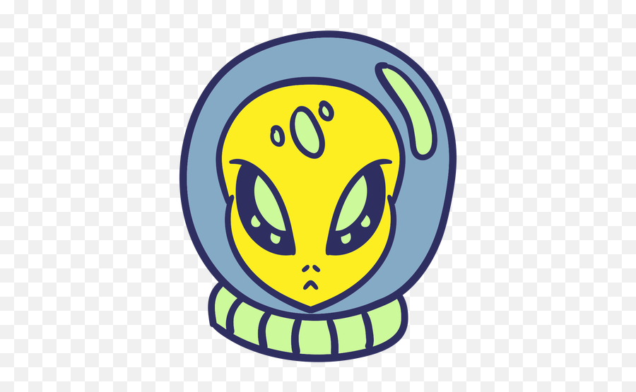 Astronaut Helmet Colorful Stroke - Portable Network Graphics Emoji,:s Emoticon