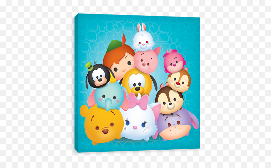 Tsum Tsum Tri Tower - Cartoon Emoji,Eeyore Emoji