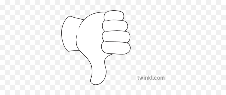 Thumbs Down Emoji Texting Symbol Icon Bad General Secondary - Fractional Distillation Crude Oil Drawing,Thumbs Down Emoji