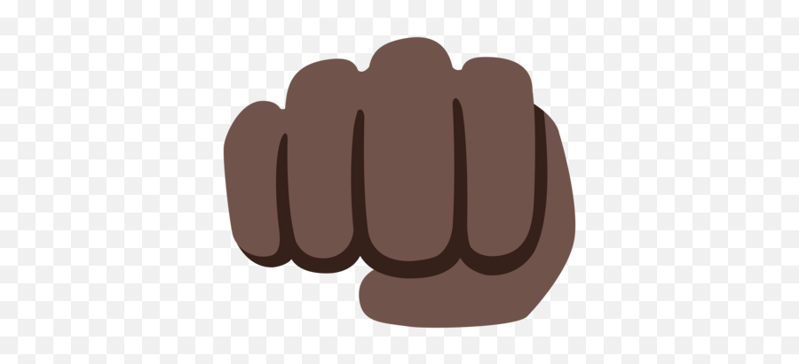 Dark Skin Tone Emoji - Transparent Background Fist Bump Clipart,Fists Emoji
