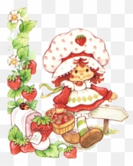 My Love For Strawberry Season - Strawberry Shortcake Vintage Emoji,Shortcake Emoji
