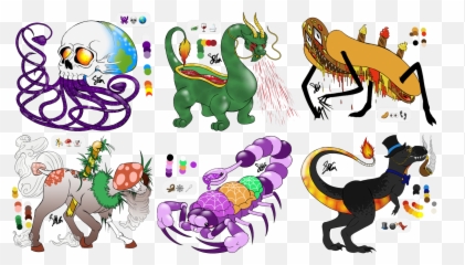 Emoji Adopt Sheet - Cartoon,Scorpion Emoji