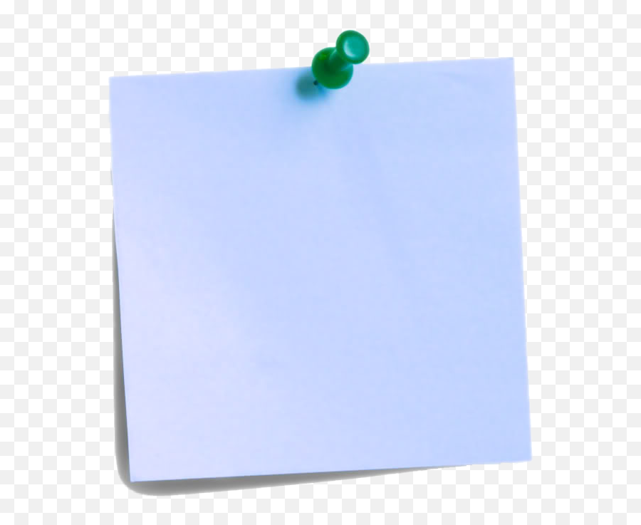 Push Pin Clipart Transparent Background - Blue Post It Note Emoji,Push Pin And Needle Emoji