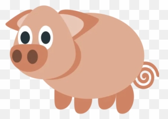 Mr - Domestic Pig Emoji
