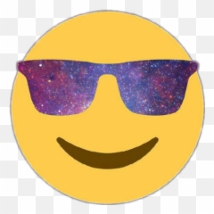 Popart Emoji Sunglasses Cool - Smiley